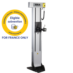 VAR | Electric repair stand with floor fastening - 1 clamp