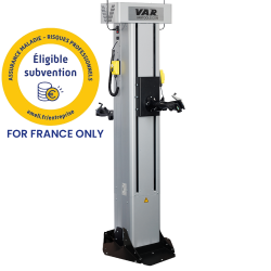 VAR | Double electric repair stand with floor fastening - 85Kg