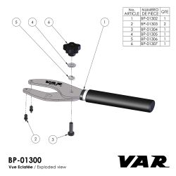 VAR | Professional pin spanner for most adjusting BB cups