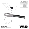 VAR | Professional pin spanner for most adjusting BB cups