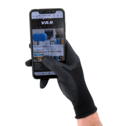 VAR | Work gloves black size M