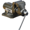 VAR | Professional bench vise w/ swivelling base - 100mm