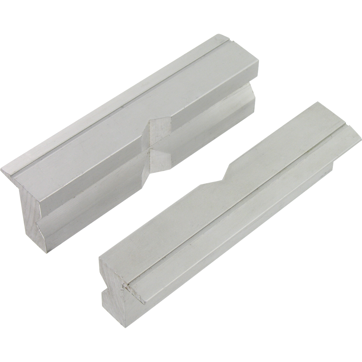 VAR | Set of 2 aluminium jaws 100mm for shop bench vise