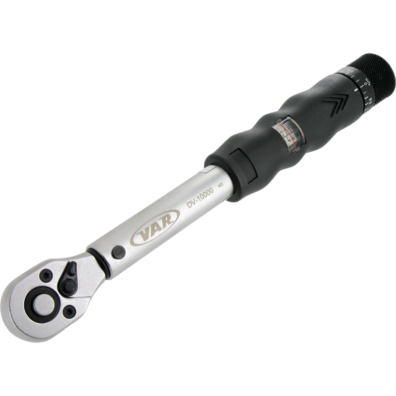 VAR | 3-14Nm CONSUMER torque wrench with hex bits set