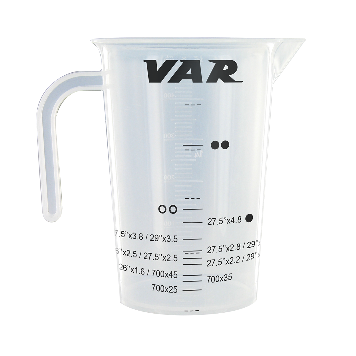 VAR | Bécher gradué pour préventif