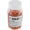 VAR | Flacon 100 embouts gaine Ø 4 mm aluminium - orange