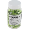 VAR | Bottle 100 cable housing ferrules 5 mm - green
