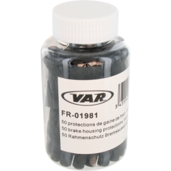 VAR | Flacon 50 protections de cadre pour gaine Ø 5 mm - noir