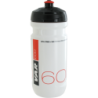 VAR | 600ml white water bottle - black & red