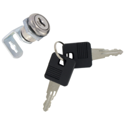 VAR | Cylinder and 2 keys for drawer cabinets - 1/2 turn