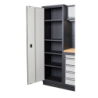 VAR | Armoire haute 1 porte DESTOCKAGE EDITION GRISE