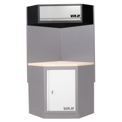 VAR | Coffre haut d'angle - DESTOCKAGE EDITION GRISE