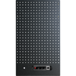 VAR | Tool panel 61cm with multi-plug power stripe - black granite painting