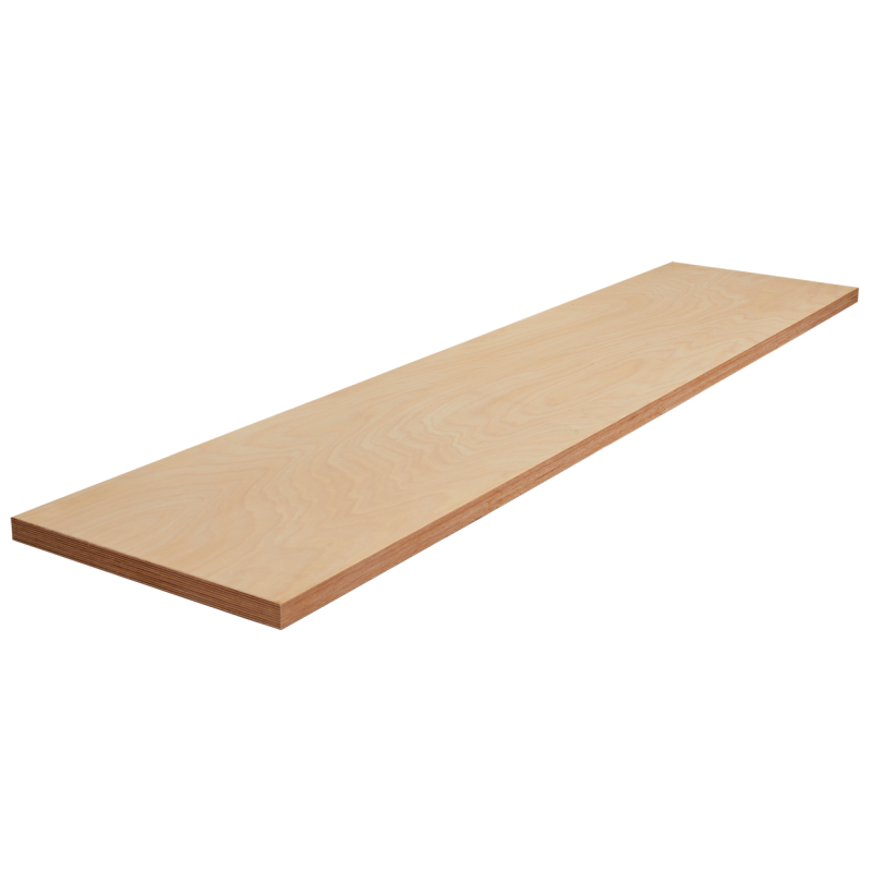 VAR | Beech plywood bench top for 3 units - length 204 cm x depth 46 cm