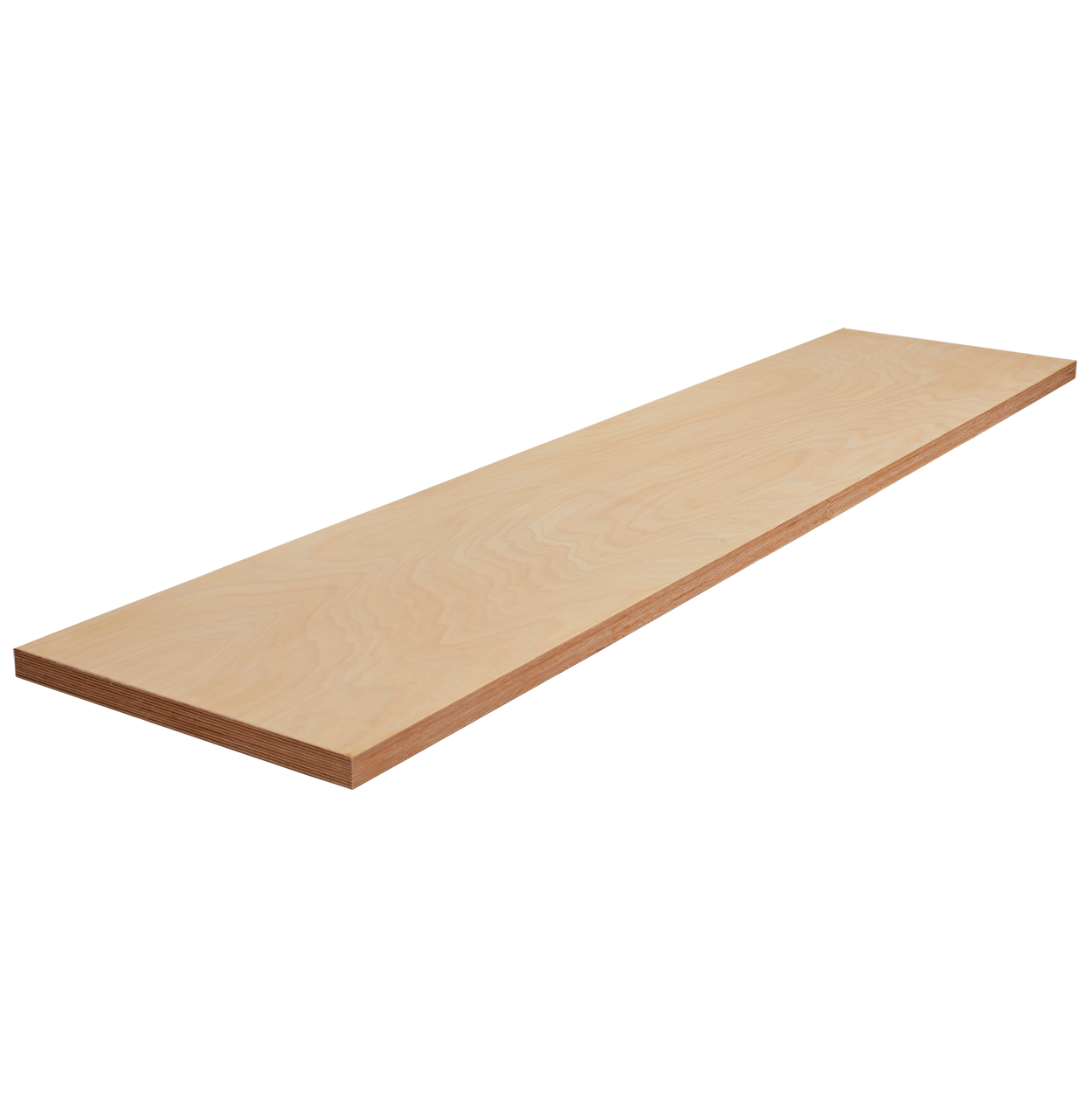 VAR | Beech plywood bench top for 3 units - length 204 cm x depth 46 cm