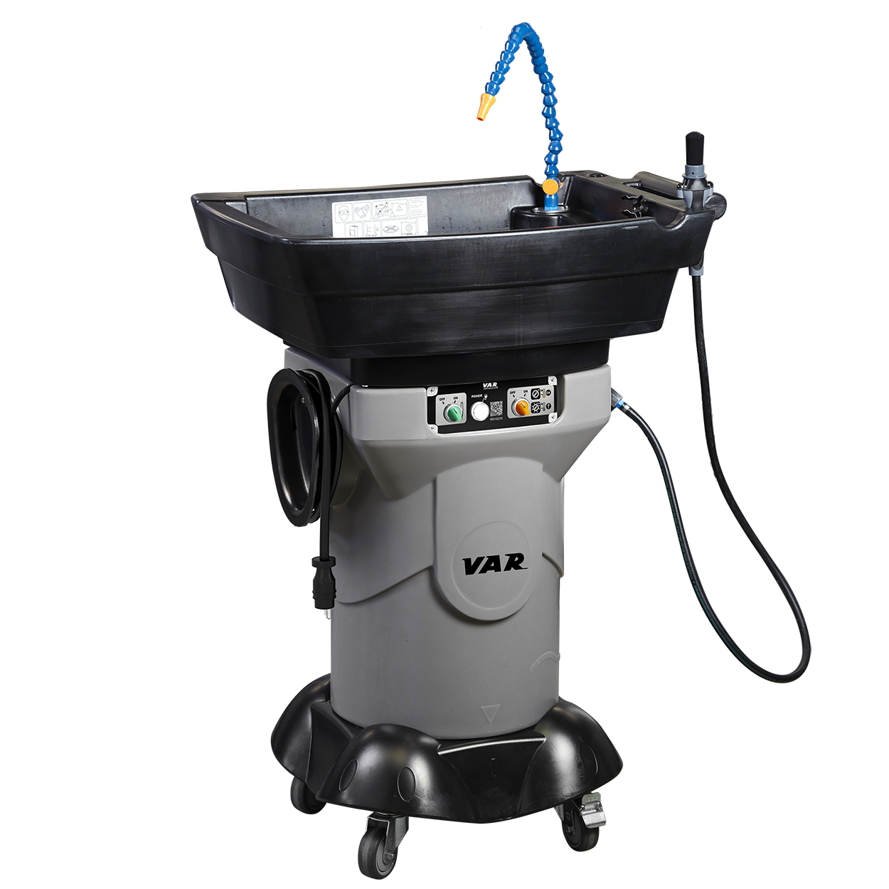 VAR | Professional parts washer with flexible nozzle - 40L