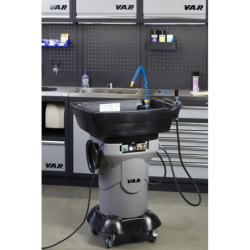 VAR | Professional parts washer with flexible nozzle - 40L