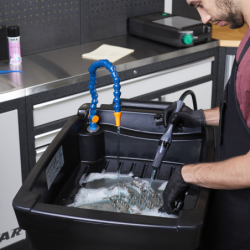 VAR | Professional parts washer with flexible nozzle - 40L