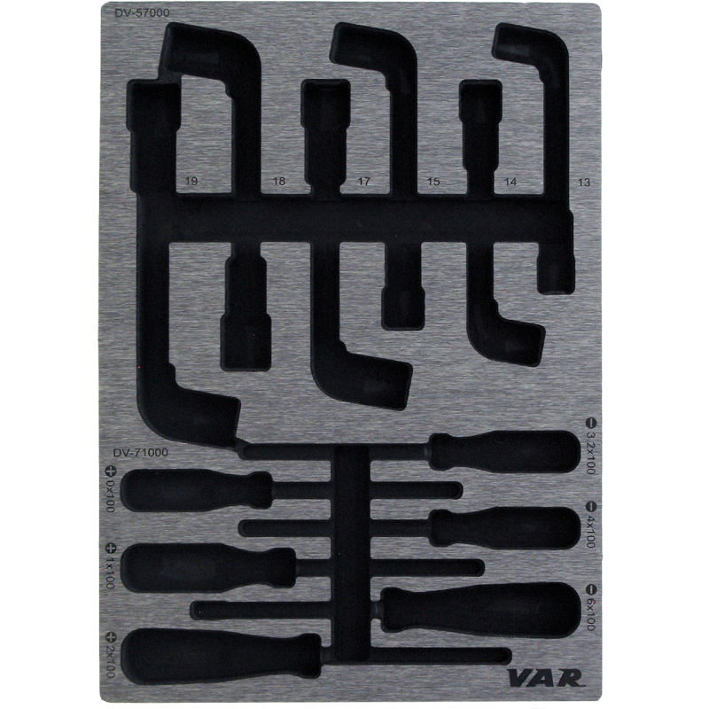 VAR | Tool tray for screwdrivers and socket wrenches