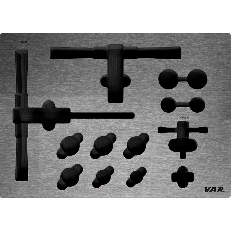 VAR | Tool tray for hex, torx wrenches and pick hooks