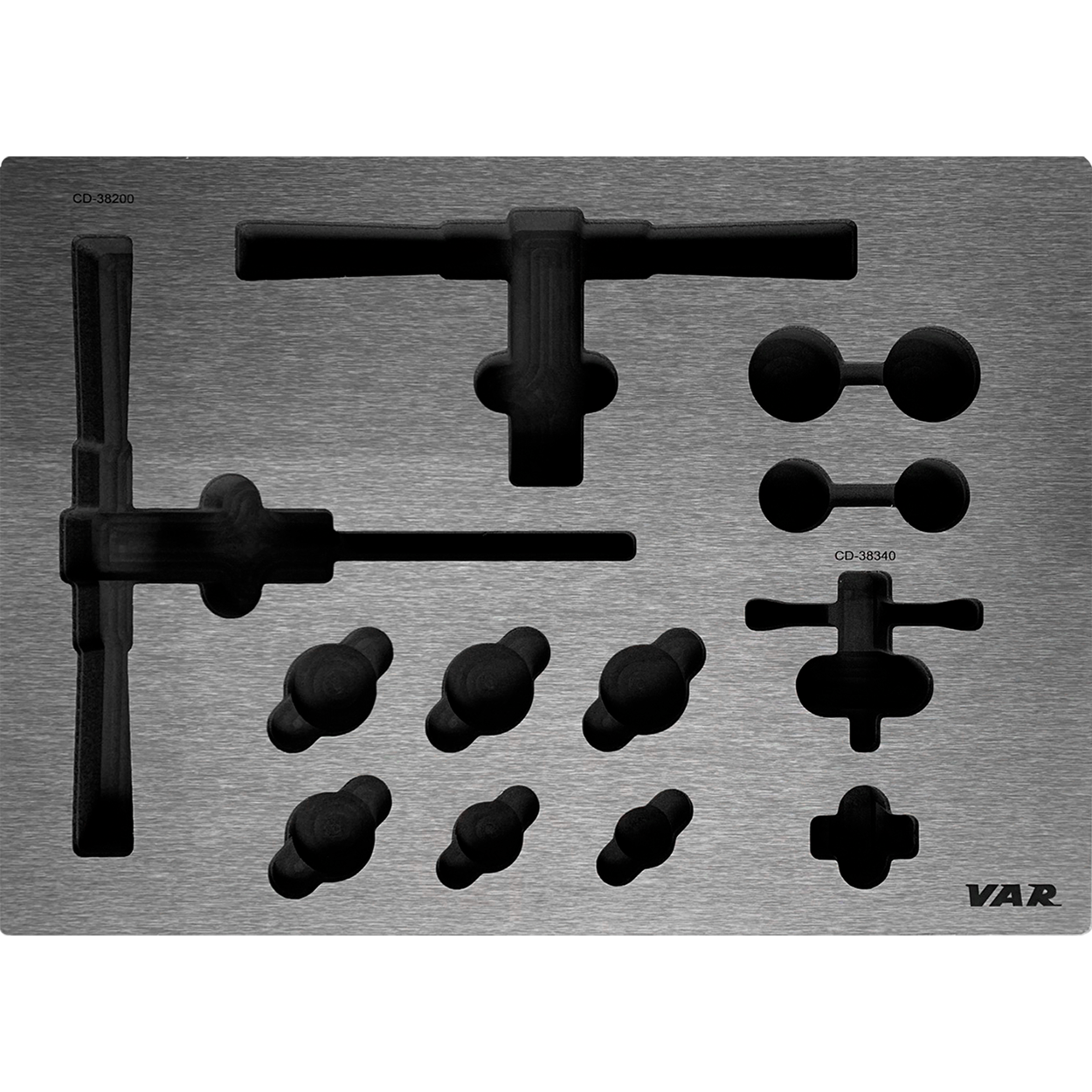 VAR | Tool tray for hex, torx wrenches and pick hooks