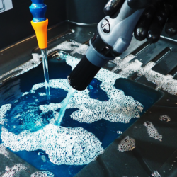 VAR | Professional parts washer with flexible nozzle - 40L