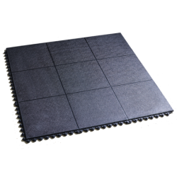 VAR | Anti-fatigue floor mat 915x915x16mm - black