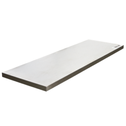 VAR | Stainless steel bench top for 2 units - length 136cm