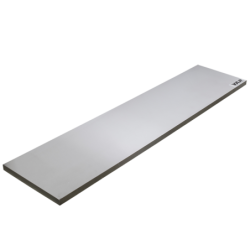 VAR | Plateau inox pour 3 éléments - longueur 204 cm