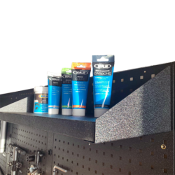 VAR | Steel tray for perforated tool panel - granite black