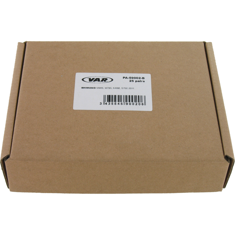 VAR | Box of 25 pairs - Organic : Shimano M785, M985