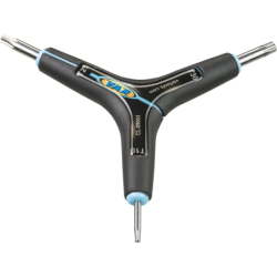 VAR | Clé triple compatible Torx® T10/T25/T30 - sur carte