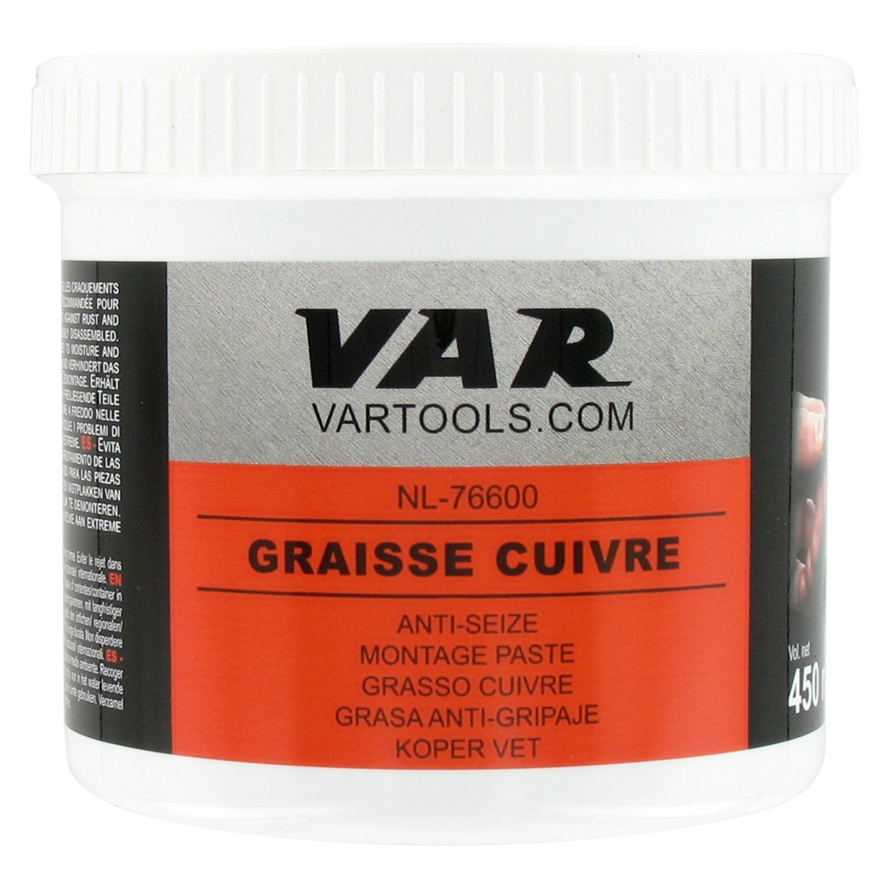 Graisse cuivre - pot 450 ml