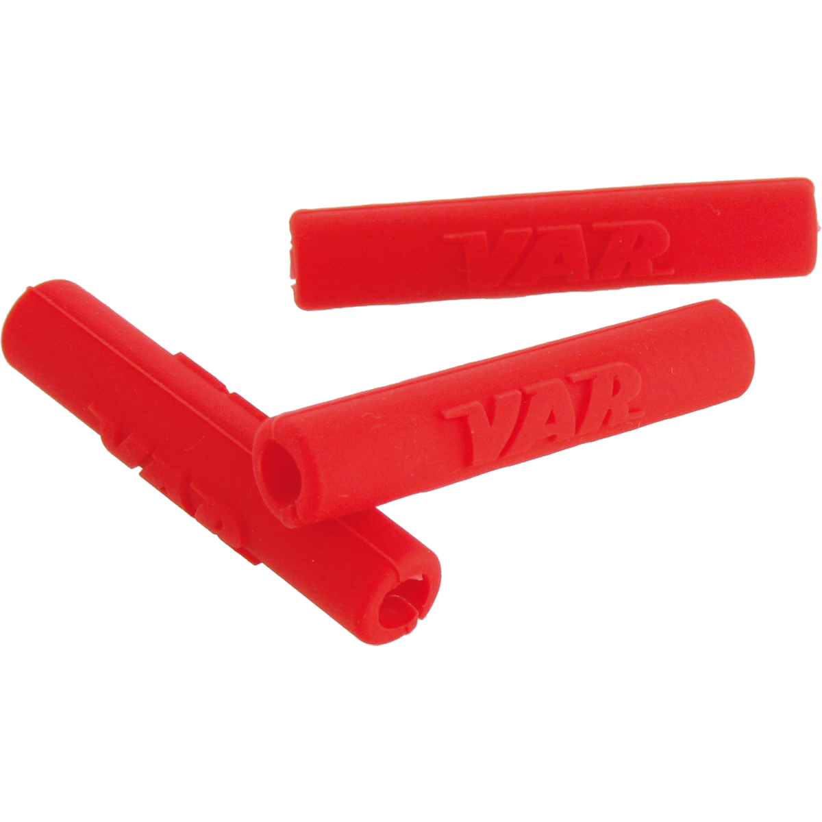 Flacon 50 protections de cadre pour gaine  5 mm - rouge